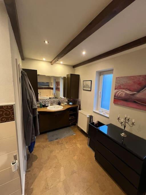 Luxurioeses Ferienhaus Am Ems Jade Kanal Sande Ngoại thất bức ảnh