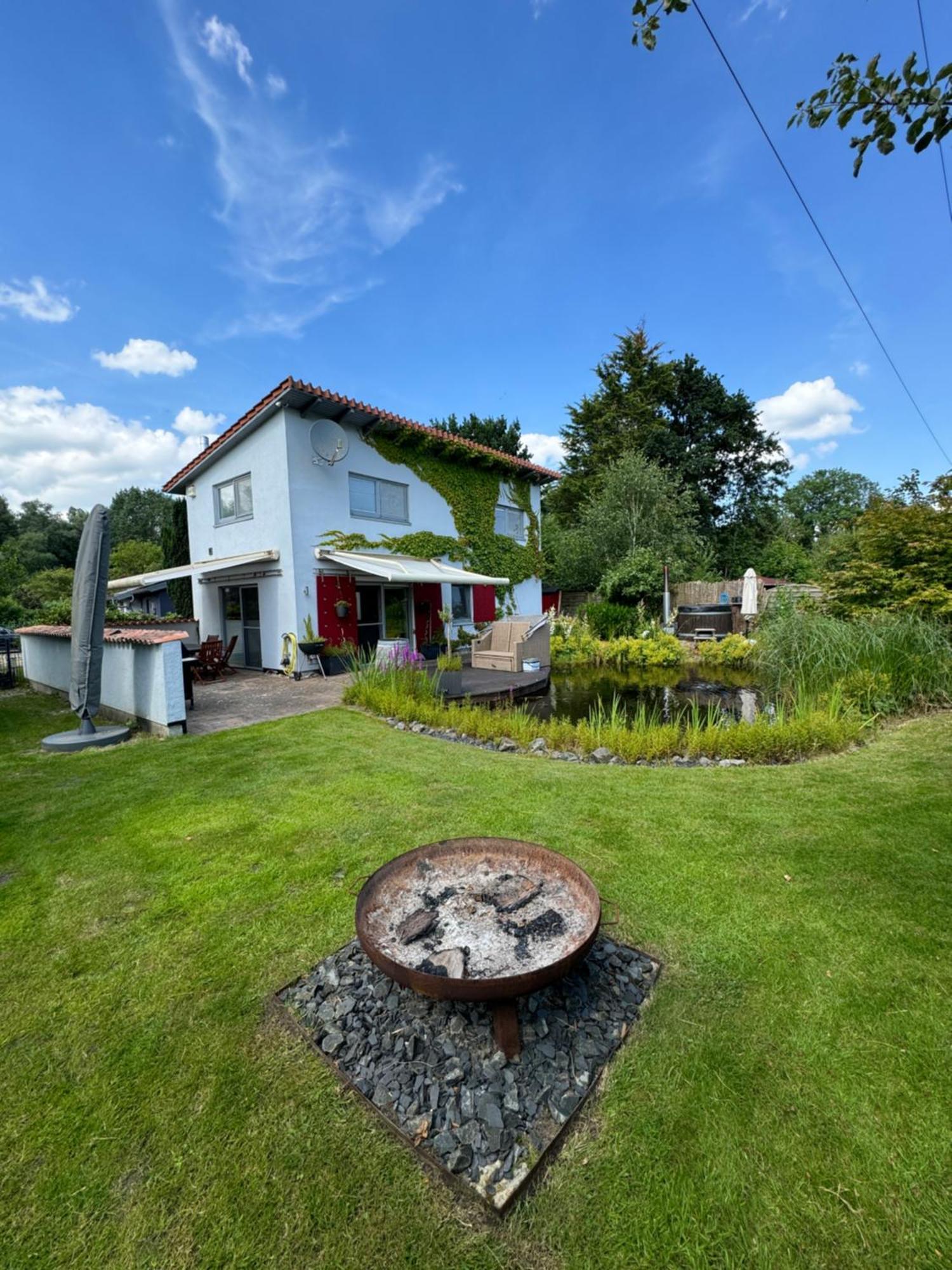 Luxurioeses Ferienhaus Am Ems Jade Kanal Sande Ngoại thất bức ảnh